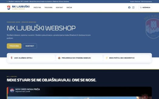 NK Ljubuški Shop