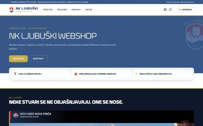 NK Ljubuški Shop